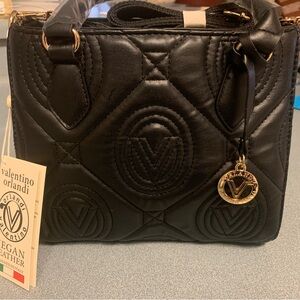 Valentino Orlandi Black Shoulder Bag